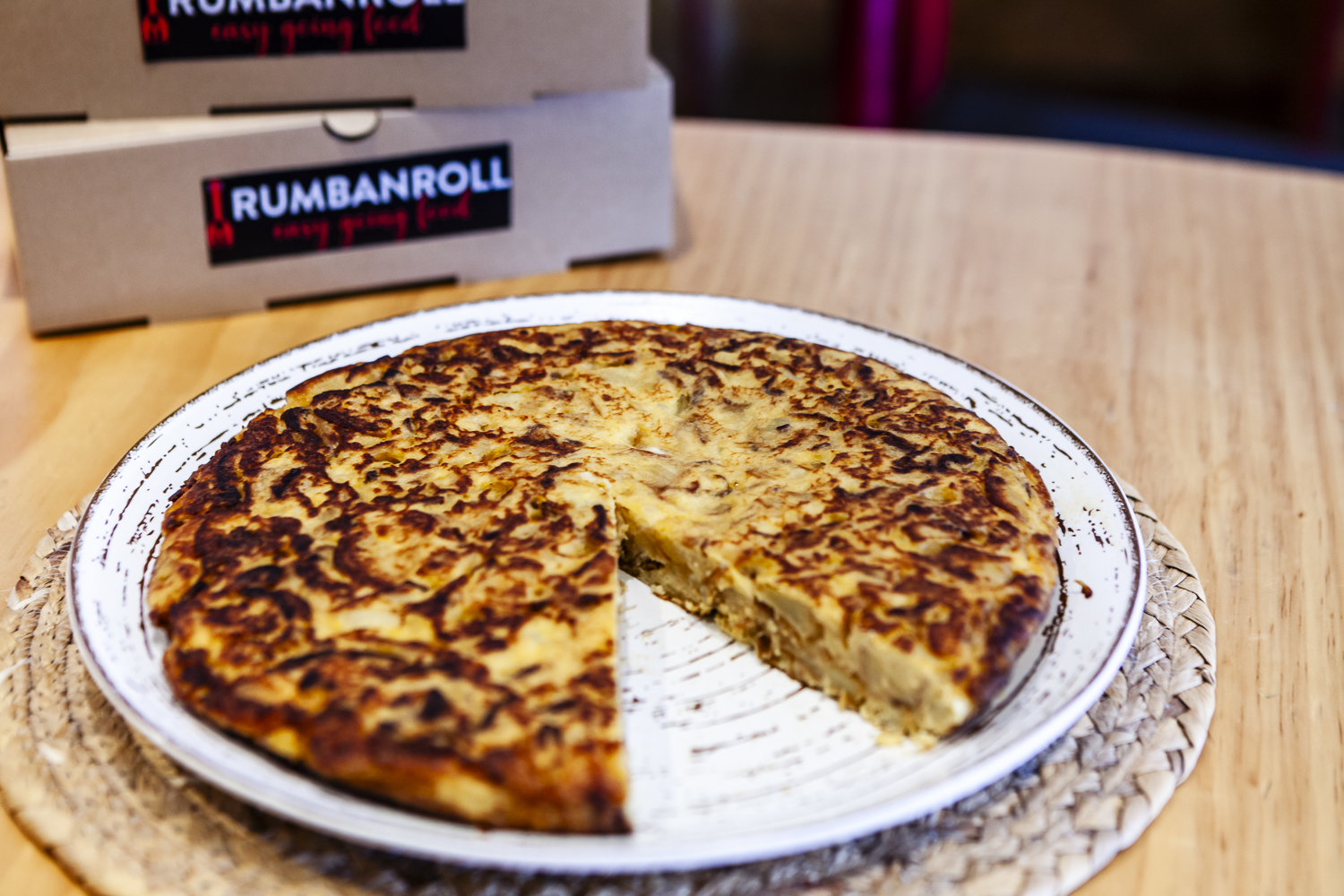 Tortilla española para catering